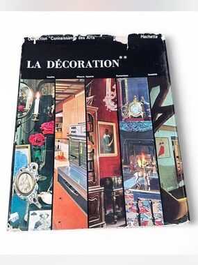 💜 Vintage (1963) Decoration - Parisian Connaissance des Arts Hardcover Book (2)